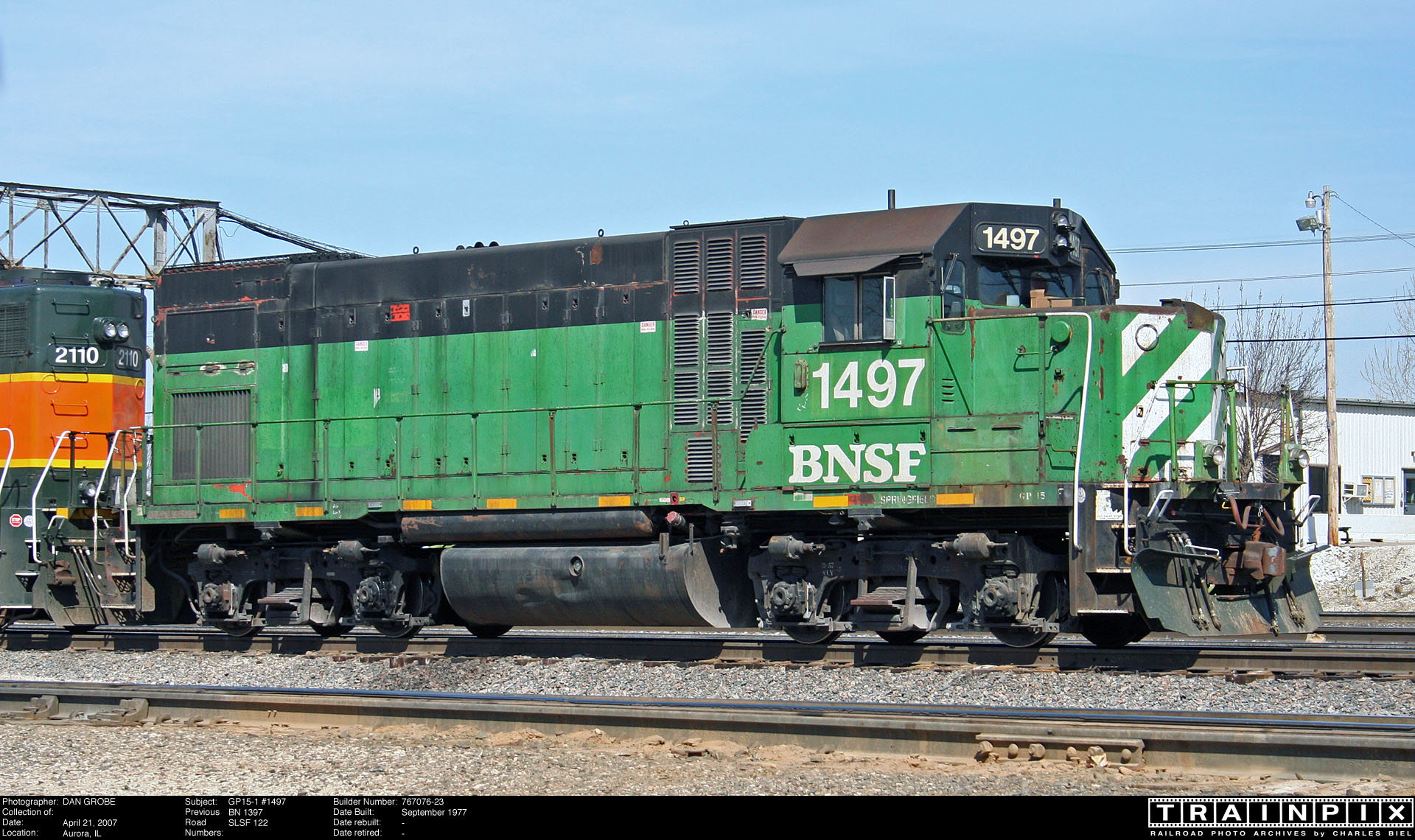 The Bnsf Photo Archive Gp15 1 1497
