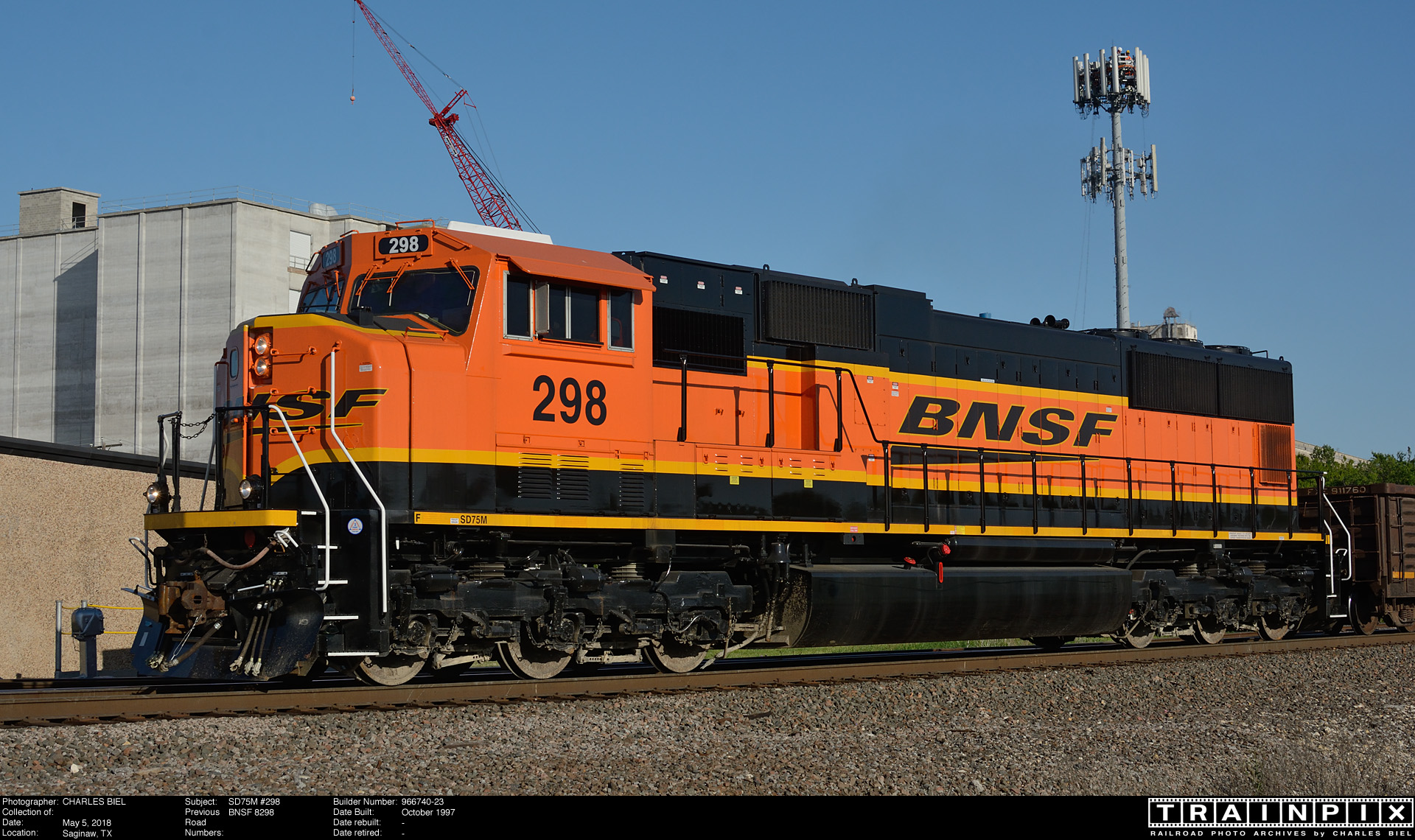 The BNSF Photo Archive SD75I 298