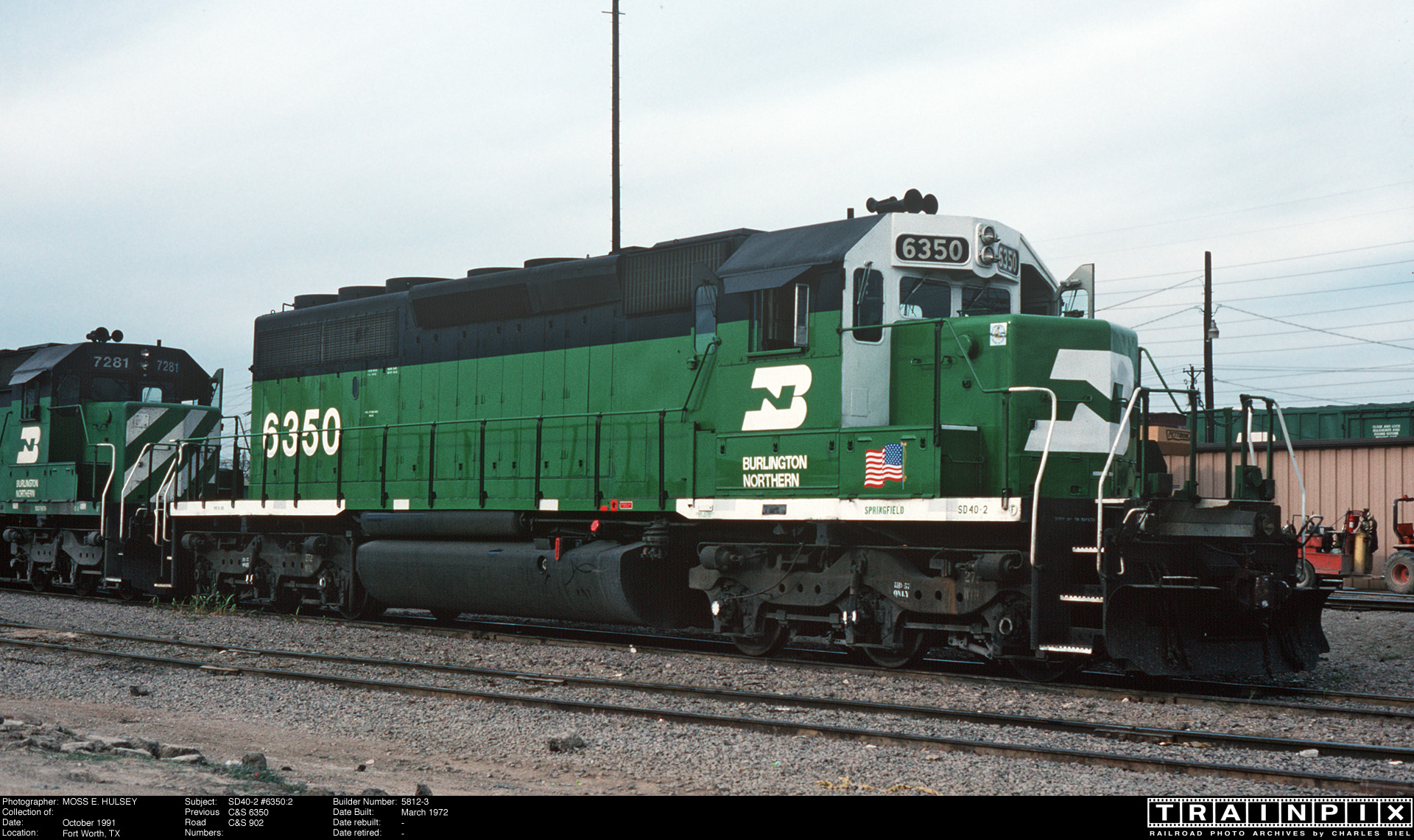 BN SD40-2 #6350