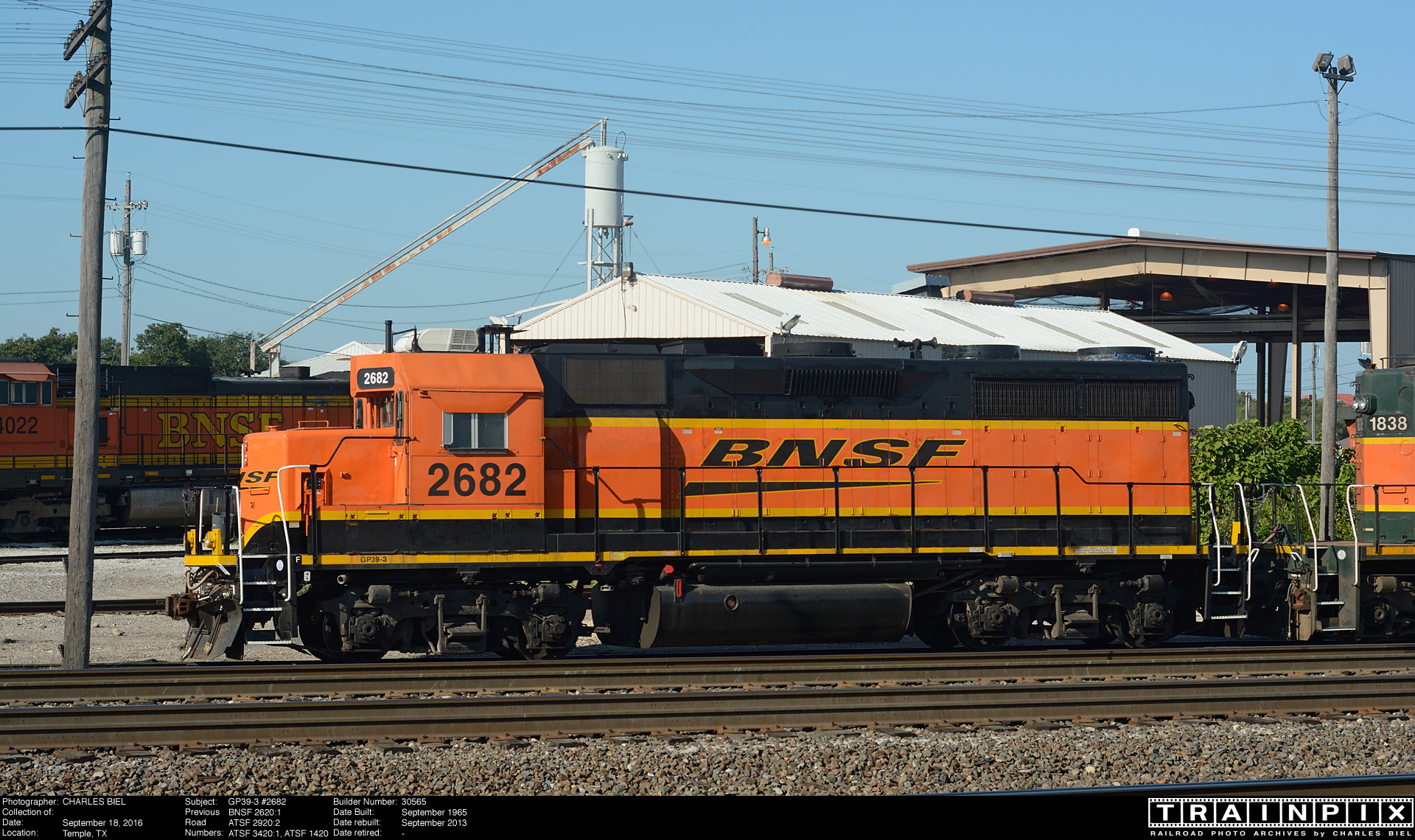 The BNSF Photo Archive - GP39-3 #2682